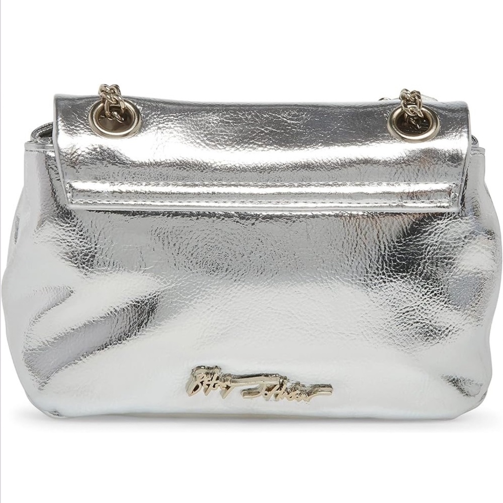 Betsey Johnson Women's All That Shimmers Bow Bag NWT - Picture 2 of 5